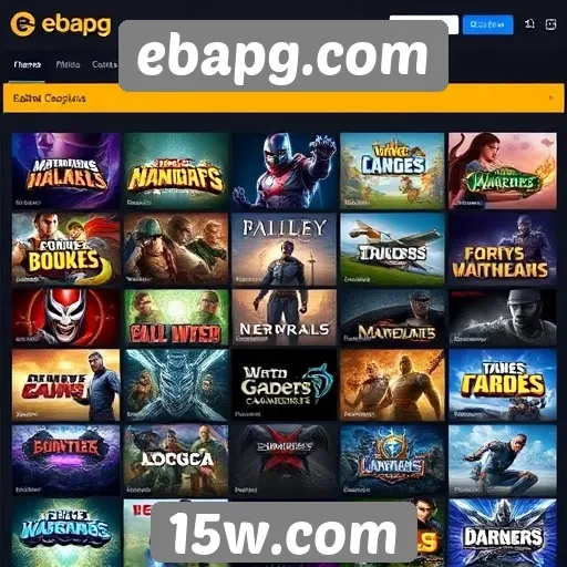 Análise da biblioteca de jogos disponíveis na ebapg.com